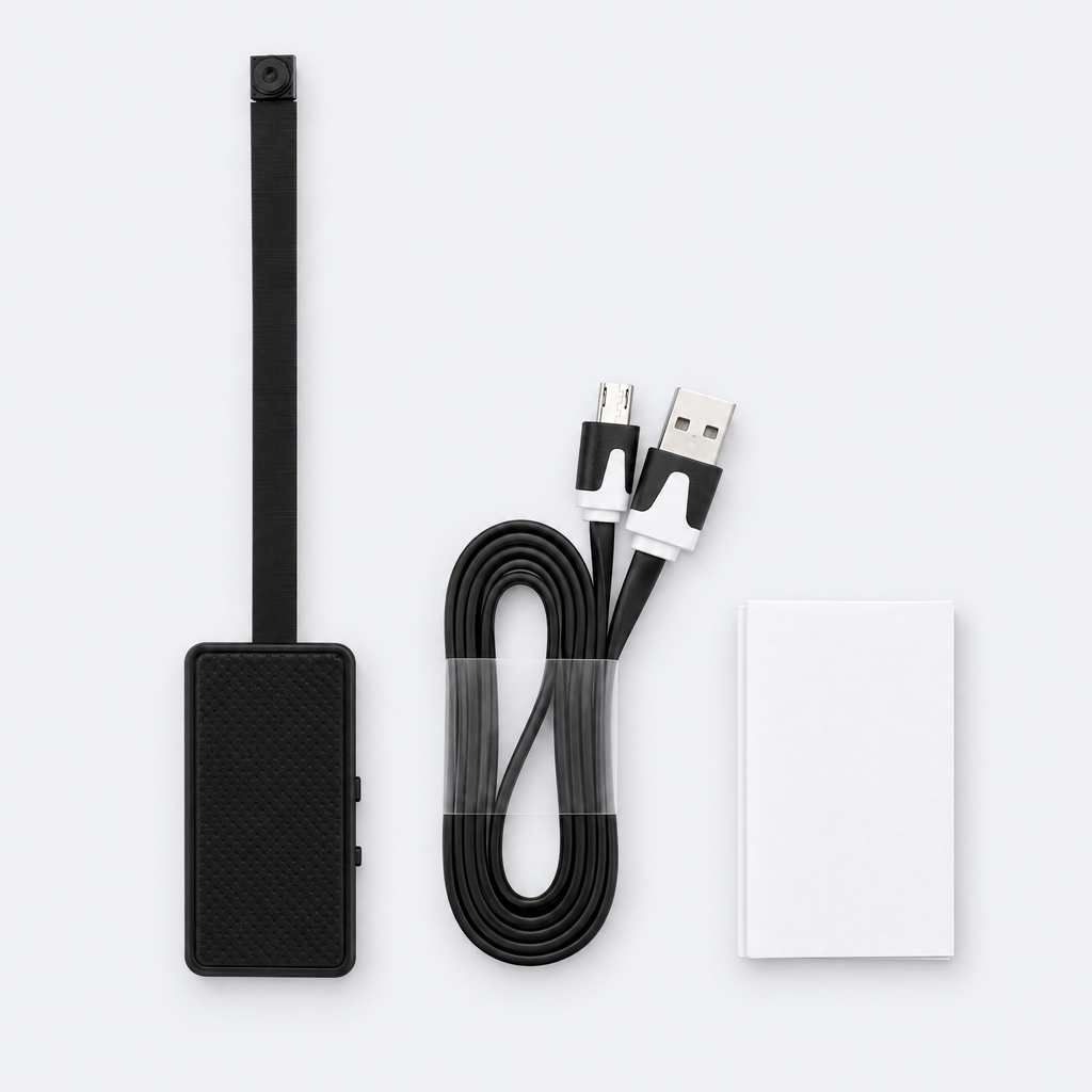 In the box: camera, USB cable and quick start guide